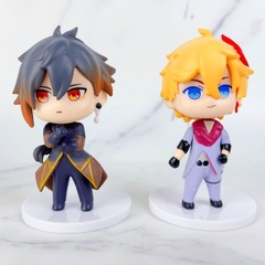 Mô Hình Genshin Bộ 6 nhân vật bản A cao 8cm nặng 300 gram - Figure  Genshin Impact - no box -K19-T2-S6