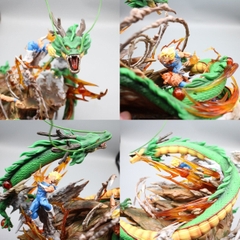 Hàng Loại 2 - Mô Hình DragonBall Goku đại chiến Vegeta siêu đẹp . Cao 30cm - nặng 2kg - rộng 33cm + box bìa - Figure DragonBall - Có Hộp màu N1-K53-T5-S3