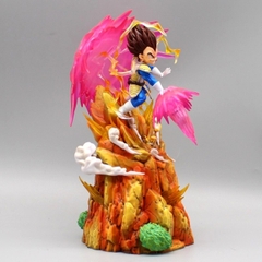 Mô hình DragonBall Vegeta bắn chưởng . Cao 27cm - rộng 14cm . nặng 750gram + FULL BOX + có LED - Dragon Ball - Có Hộp màu - N1-K22-T4-S3