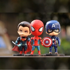 Mô Hình Avenger Bộ 6 các nhân vật siêu anh hùng - Cao 10-11cm - nặng 350gram - Figure Avenger - Bọc túi - No box