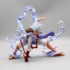 Mô Hình OnePiece Luffy nika gear 5 trạng thái chiến đấu siêu ngầu cao 16cm nặng 320g , Figure OnePiece - box màu - N1-K38-T1-S11