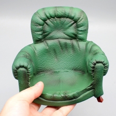 Mô Hình OnePiece zoro béo ngồi ghế - Cao 14.5cm - nặng 650gram + có Box + phụ kiện có bình rượu cầm tay - Figure OnePiece - Có Hộp - K18-T3-S1