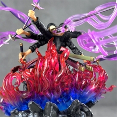 Mô Hình OnePiece Zoro Asura 3 đầu 6 tay siêu ngầu bản nhỏ - Cao 24cm nặng 360gram - Figure OnePiece - nobox - N4-K15