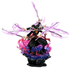 Mô Hình OnePiece Zoro Asura 3 đầu 6 tay siêu ngầu bản nhỏ - Cao 24cm nặng 360gram - Figure OnePiece - Box màu - (VAT 002-01-60)  (B-7)