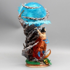 Mô hình DragonBall SonGoku nâng cầu có led ở cầu và base siêu ngầu  Cao 23cm - nặng 600gram - Dragon Ball - Có Hộp màu - N1-K41-T5-S1