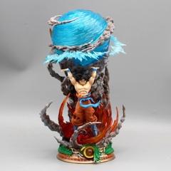 Mô hình DragonBall SonGoku nâng cầu có led ở cầu và base siêu ngầu  Cao 23cm - nặng 600gram - Dragon Ball - Có Hộp màu - N1-K41-T5-S1