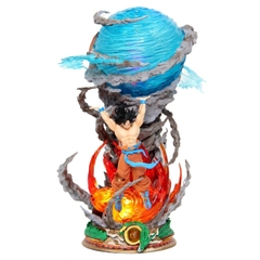 Mô hình DragonBall SonGoku nâng cầu có led ở cầu và base siêu ngầu  Cao 23cm - nặng 600gram - Dragon Ball - Có Hộp màu - N1-K41-T5-S1