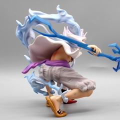Mô Hình OnePieceLuffy gear 5 nika cầm sét - Cao 17cm - nặng 300gram , Figure OnePiece - Box màu - N1-K39-T5-S3 (N5)