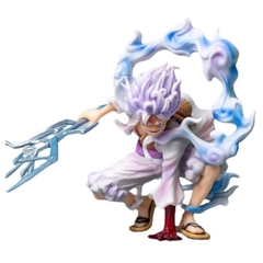 Mô Hình OnePieceLuffy gear 5 nika cầm sét - Cao 17cm - nặng 300gram , Figure OnePiece - Box màu - N1-K39-T5-S3 (N5)