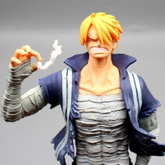 Mô Hình OnePiece Sanji hút thuốc - Cao 29.5cm - nặng 440gram  - Figure OnePiece - No box N3-K59-T1-S2