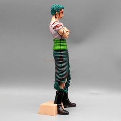 Mô Hình OnePiece Zoro đẫm máu - Cao 29cm - nặng 430gram  + phụ kiện có 2 đầu thay thế + 1 đế kẹp chân - Figure OnePiece - No box -  N3-K59-T1-S2