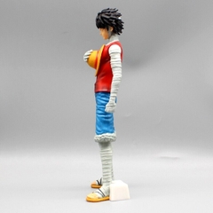 Mô Hình OnePiece Luffy băng bó - cao 27cm - nặng 340gram +  phụ kiện có đế kẹp chân - Figure OnePiece - No box - N3-K59-T1-S3