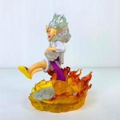 Mô Hình OnePiece Luffy nika gear 5 trạng thái ngồi cười siêu đẹp cao 10cm nặng 120g , Figure OnePiece - có vỏ hộp màu - N4-K4-BL2