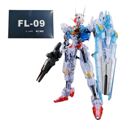 Mô hình GundamXG - Gundam Mechanis aeral ( nhựa Trong ) - Cao 17cm - nặng 150gram + có box - SKU : FL-09 - Figure Gundam - Có hộp màu - N1-K13-S3