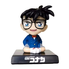 Mô Hình Conan Áo xanh lắc đầu - cao 13cm - ngang 9cm - dọc 7cm - nặng 200gram + Có BOX - N3-K28-T4-S1