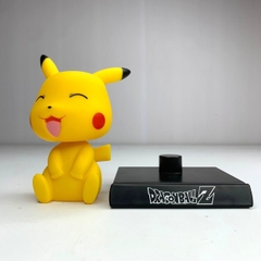 Mô Hình Pokemon Pikachu lắc đầu cười tít mắt - Cao 14cm - ngang 9cm - dọc 7cm - nặng 200gram + có Box - N3-K25-T2-S2