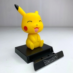 Mô Hình Pokemon Pikachu lắc đầu cười tít mắt - Cao 14cm - ngang 9cm - dọc 7cm - nặng 200gram + có Box - N3-K25-T2-S2