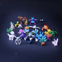 Mô Hình Pokemon tổng hợp 144 mẫu Pokemon nhỏ / lớn - 1 túi to , gồm 6 túi , mỗi túi 24 loại - Cao 3-5cm - nặng 250gram + Bọc túi Nilon - N3-K46-T3-S2