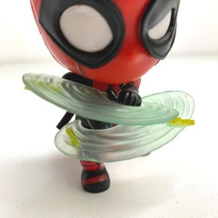 Mô hình Deadpool chiến đấu - Cao 10cm - nặng 100gram + Phụ kiện đi kèm : 2 kiếm hiệu ứng + Full Box - có hộp màu