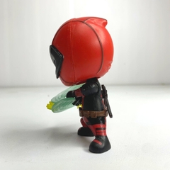 Mô hình Deadpool chiến đấu - Cao 10cm - nặng 100gram + Phụ kiện đi kèm : 2 kiếm hiệu ứng + Full Box - có hộp màu