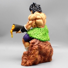 Mô hình DragonBall Broly ngồi ăn siêu ngầu - Cao 24cm - nặng 1kg - Dragon Ball - Có Hộp Carton - N1-K25-T4-S1