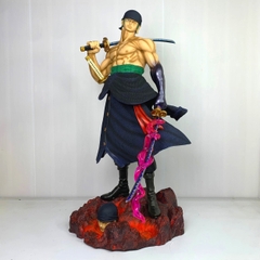Mô Hình OnePiece Zoro enma - Cao 73cm - ~7kg - Phụ kiện : 2 kiếm + 2 đầu nam châm + 1 haki + Box Bìa + hộp xốp- Figure OnePiece - Có Hộp N1-T2