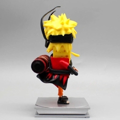 Mô hình SpongeBob cosplay Naruto - Cao 14cm - nặng 230gram - Phụ kiện : có đế đi kèm + Có Box Màu + Bọc túi nilon - Figure Naruto - Có Hộp Màu