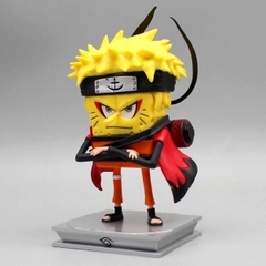 Mô hình SpongeBob cosplay Naruto - Cao 14cm - nặng 230gram - Phụ kiện : có đế đi kèm + Có Box Màu + Bọc túi nilon - Figure Naruto - Có Hộp Màu