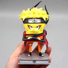 Mô hình SpongeBob cosplay Naruto - Cao 14cm - nặng 230gram - Phụ kiện : có đế đi kèm + Có Box Màu + Bọc túi nilon - Figure Naruto - Có Hộp Màu