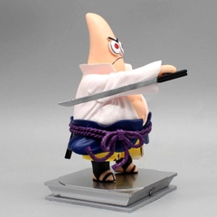 Mô hình Patrick Star Cosplay Sasuke - Cao 14cm - nặng 230gram - Phụ kiện : có đế đi kèm + Kiếm - Có Box + Bọc túi nilon - Figure Naruto - Có Hộp Màu