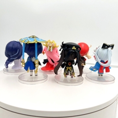 Mô Hình Genshin Bộ 6 nhân vật Genshin Chibi - Cao 10cm - nặng 400gram - Phụ kiện : đế + No Box : bọc túi - Figure  Genshin Impact - no box - N3-K36-T1-S3