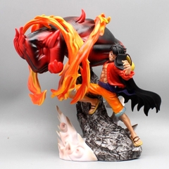 Mô Hình OnePiece Luffy gear 3 red Rock - Cao 26cm - nặng 1kg5 , Figure OnePiece - có vỏ hộp màu - N1-K35-T5-S3