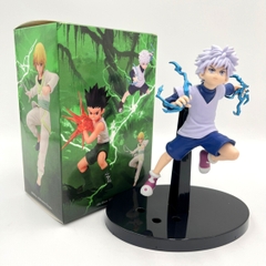 Mô Hình Hunter x Hunter Killua Zoldyck chiến đấu Cao 18cm - rộng 15cm - nặng 200gram - Figure Hunter x Hunter - Có Hộp màu - N1-K38-T2-S6