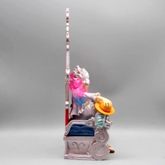 Mô Hình OnePiece Luffy nika gear 5 ngồi ghế Im sama - Cao 31cm - rộng 14cm - nặng 940gram - Phụ kiện : 3 tay thay thế, Figure OnePiece - có vỏ hộp màu - N1-K33-T5-S2
