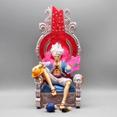 Mô Hình OnePiece Luffy nika gear 5 ngồi ghế Im sama - Cao 31cm - rộng 14cm - nặng 940gram - Phụ kiện : 3 tay thay thế, Figure OnePiece - có vỏ hộp màu - N1-K33-T5-S2