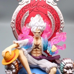 Mô Hình OnePiece Luffy nika gear 5 ngồi ghế Im sama - Cao 31cm - rộng 14cm - nặng 940gram - Phụ kiện : 3 tay thay thế, Figure OnePiece - có vỏ hộp màu - N1-K33-T5-S2