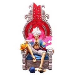 Mô Hình OnePiece Luffy nika gear 5 ngồi ghế Im sama - Cao 31cm - rộng 14cm - nặng 940gram - Phụ kiện : 3 tay thay thế, Figure OnePiece - có vỏ hộp màu - N1-K33-T5-S2