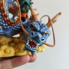 Mô hình DragonBall Goku kid cưỡi rồng chào tạm biệt - Cao 13cm - rộng 11cm - nặng 250gram - Dragon Ball -  Box màu - N1-K53-T1-S1