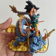Mô hình DragonBall Goku kid cưỡi rồng chào tạm biệt - Cao 13cm - rộng 11cm - nặng 250gram - Dragon Ball -  Box màu - N1-K53-T1-S1