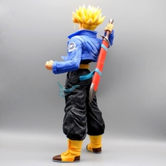 Mô Hình DragonBall Trunks  chiến đấu - Cao 43cm - nặng 3kg2 - Phụ kiện : 1 tay thay thế + 1 đầu thay thế + 1 đế đỡ đầu - Figure DragonBall - Hộp Carton - N1-K37-T4-S1