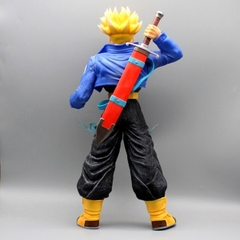 Mô Hình DragonBall Trunks  chiến đấu - Cao 43cm - nặng 3kg2 - Phụ kiện : 1 tay thay thế + 1 đầu thay thế + 1 đế đỡ đầu - Figure DragonBall - Hộp Carton - N1-K37-T4-S1