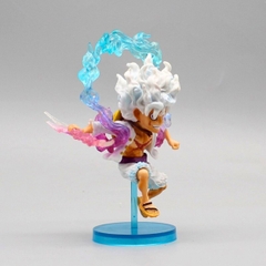 Mô Hình OnePiece Luffy cầm sét WCF Cao Cấp - Cao 10cm - nặng 100gram - Phụ Kiện : 1 sét + 1 đế , Figure OnePiece - no box - N1-K9-T2-S3