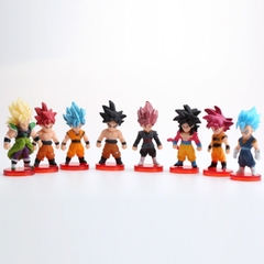 Mô hình DragonBall Bộ 16 nhân vật dragon ball chibi - Cao 6-7cm - nặng 200gram - Dragon Ball - no box , bọc túi opp - N3-K50-T2-S3