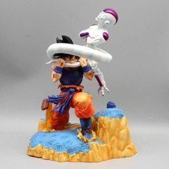 Mô hình DragonBall Goku cắn đuôi frieza - Cao 25cm - rộng 20cm - nặng 1kg - Dragon Ball - Có Hộp màu - N1-K22-T4-S2