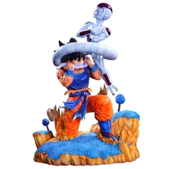 Mô hình DragonBall Goku cắn đuôi frieza - Cao 25cm - rộng 20cm - nặng 1kg - Dragon Ball - Có Hộp màu - N1-K22-T4-S2