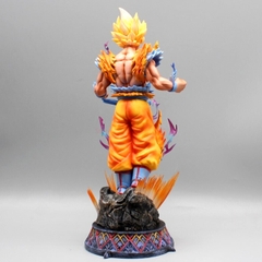 Mô hình DragonBall SonGoku SSJ3 hàng cao cấp siêu ngầu - Cao 35cm - nặng 3kg - Phụ Kiện : 2 thân + 2 Bệ đỡ thân + 2 đầu thay thế - Dragon Ball - Có Hộp màu - N1-K39-T5-S1