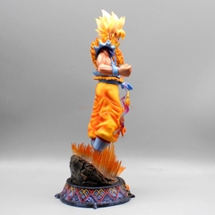 Mô hình DragonBall SonGoku SSJ3 hàng cao cấp siêu ngầu - Cao 35cm - nặng 3kg - Phụ Kiện : 2 thân + 2 Bệ đỡ thân + 2 đầu thay thế - Dragon Ball - Có Hộp màu - N1-K39-T5-S1