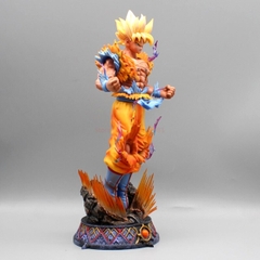 Mô hình DragonBall SonGoku SSJ3 hàng cao cấp siêu ngầu - Cao 35cm - nặng 3kg - Phụ Kiện : 2 thân + 2 Bệ đỡ thân + 2 đầu thay thế - Dragon Ball - Có Hộp màu - N1-K39-T5-S1