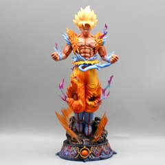 Mô hình DragonBall SonGoku SSJ3 hàng cao cấp siêu ngầu - Cao 35cm - nặng 3kg - Phụ Kiện : 2 thân + 2 Bệ đỡ thân + 2 đầu thay thế - Dragon Ball - Có Hộp màu - N1-K39-T5-S1