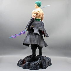 Mô Hình OnePiece Zoro enma dáng đứng siêu ngầu - Cao 50cm - rộng 26cm - nặng 3kg - Phụ Kiện : 5 đầu thay thế + Đế - BOX bìa Cator - Figure OnePiece -  N1